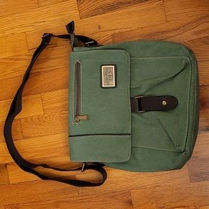 Triple Tree Canvas Purse